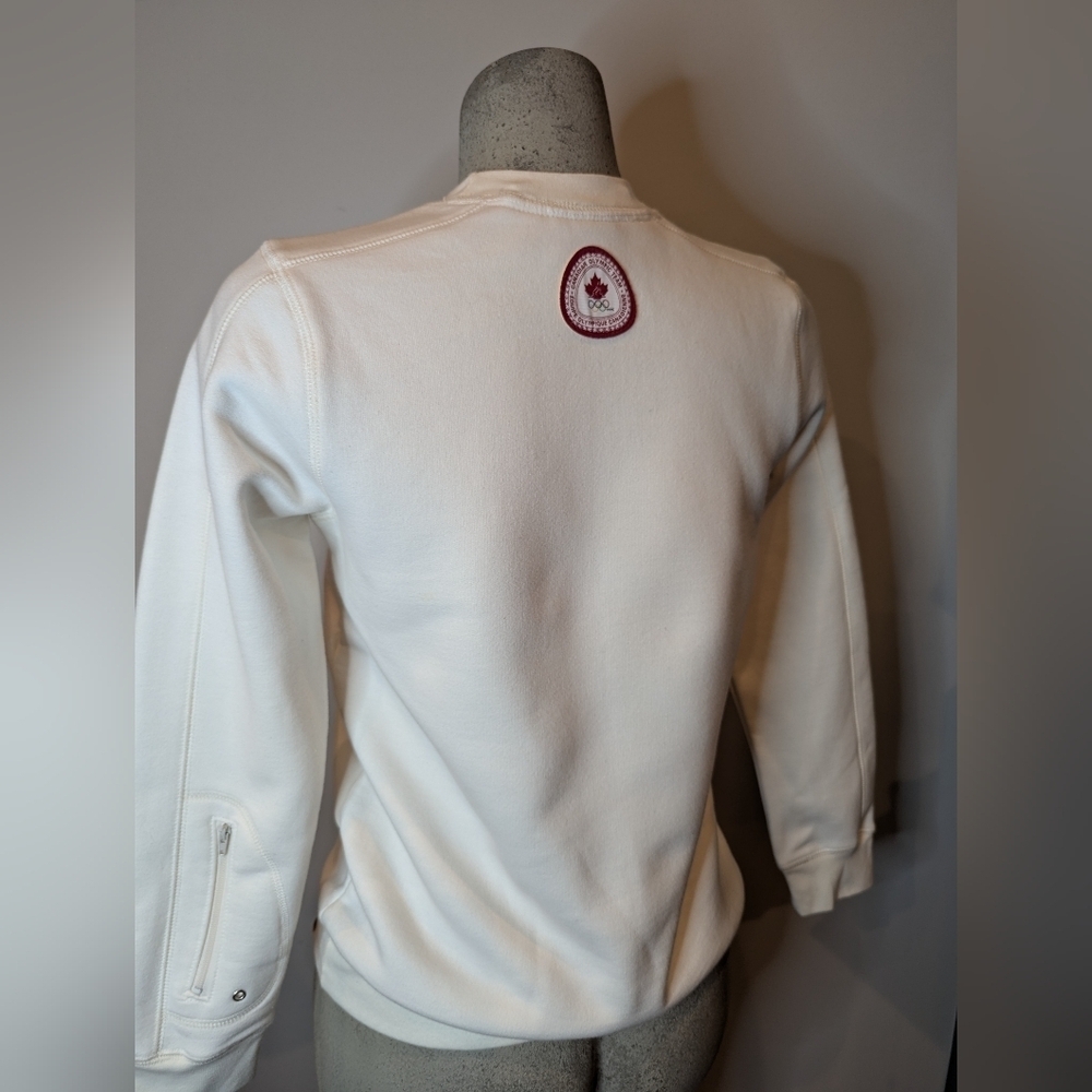 Canada Olympic Team Cotton sweat shirt, XS/S women 14 youth HBC - Picture 6 of 14